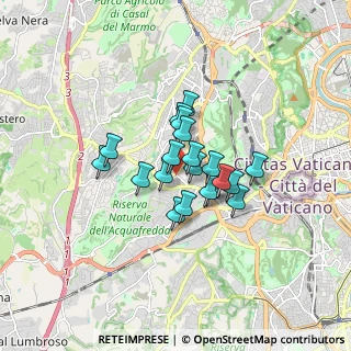 Mappa Entrata metro Battistini, 00167 Roma RM, Italia (1.1445)
