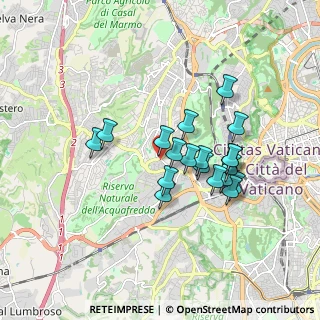 Mappa Entrata metro Battistini, 00167 Roma RM, Italia (1.54368)