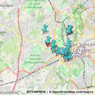 Mappa Entrata metro Battistini, 00167 Roma RM, Italia (1.6)