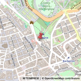 Mappa Piazza della Trinità dei Monti, 6, 00187 Roma, Roma (Lazio)