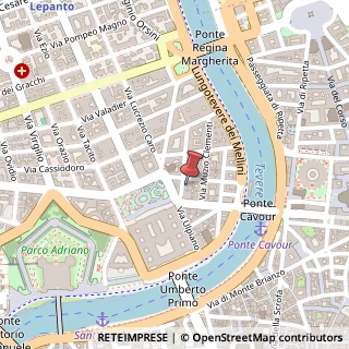 Mappa Via Marianna Dionigi, 48, 00193 Roma, Roma (Lazio)