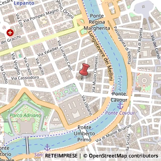 Mappa Via Marianna Dionigi, 14, 00193 Roma, Roma (Lazio)