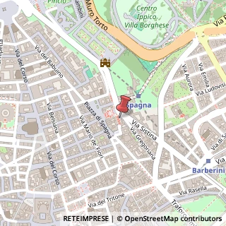 Mappa Piazza della Trinità dei Monti, 17, 00187 Roma, Roma (Lazio)