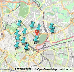 Mappa Via del Castro Laurenziano, 00161 Roma RM, Italia (1.728)