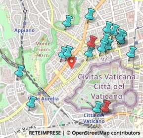 Mappa Via Francesco Sivori, 00136 Roma RM, Italia (0.6105)
