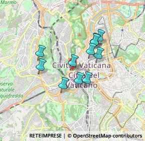 Mappa Via Francesco Sivori, 00136 Roma RM, Italia (1.41273)