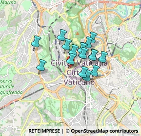 Mappa Via Francesco Sivori, 00136 Roma RM, Italia (1.19353)