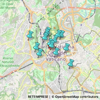 Mappa Via Francesco Sivori, 00136 Roma RM, Italia (1.13714)