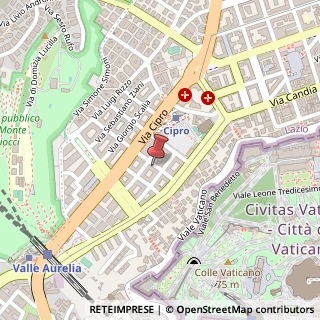 Mappa Via Marcantonio Bragadin, 39, 00136 Roma, Roma (Lazio)