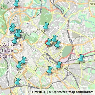 Mappa Via Sommacampagna, 00185 Roma RM, Italia (2.82706)