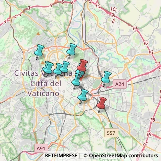 Mappa Via Sommacampagna, 00185 Roma RM, Italia (2.74417)