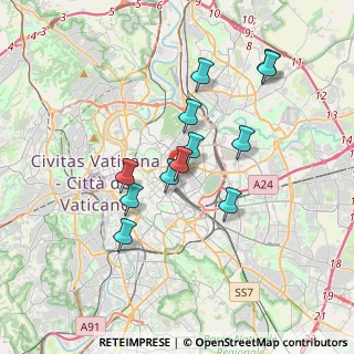 Mappa Via Sommacampagna, 00185 Roma RM, Italia (3.2775)