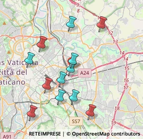 Mappa Via Ugo Pesci, 00159 Roma RM, Italia (4.06583)