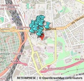 Mappa Via Ugo Pesci, 00159 Roma RM, Italia (0.3035)