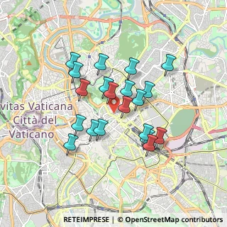 Mappa Via Lucullo, 00187 Roma RM, Italia (1.5495)