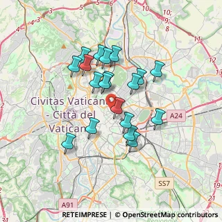 Mappa Via Lucullo, 00187 Roma RM, Italia (3.09789)