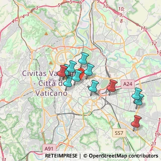 Mappa Via Lucullo, 00187 Roma RM, Italia (3.2075)