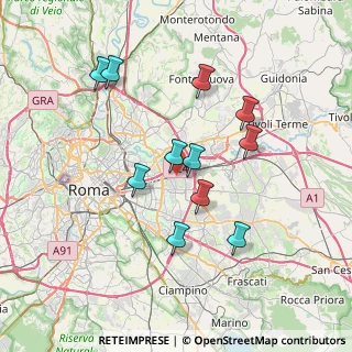 Mappa 00155 Roma RM, Italia (7.00455)