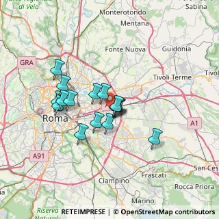Mappa 00155 Roma RM, Italia (5.64875)