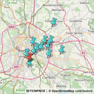 Mappa 00155 Roma RM, Italia (5.875)