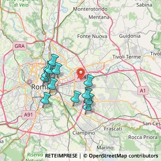 Mappa 00155 Roma RM, Italia (7.06846)