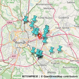Mappa 00155 Roma RM, Italia (6.522)