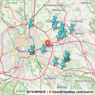 Mappa 00155 Roma RM, Italia (7.69563)