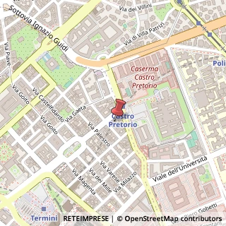 Mappa Via San Martino della Battaglia, 25, 00185 Roma, Roma (Lazio)