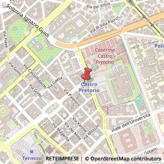 Mappa Via San Martino della Battaglia, 31, 00185 Roma, Roma (Lazio)