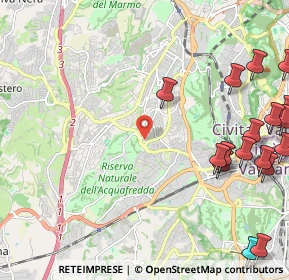 Mappa Via Edoardo Ferravilla, 00168 Roma RM, Italia (3.33056)