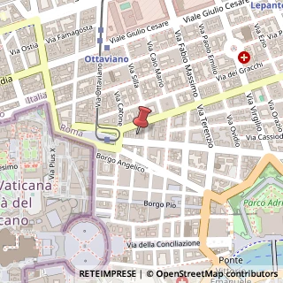 Mappa Via Crescenzio, 86, 00193 Roma, Roma (Lazio)
