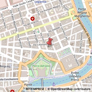 Mappa Via Orazio, 31, 00193 Roma, Roma (Lazio)