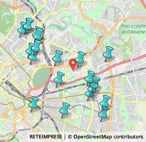 Mappa Via Silvio Negro, 00159 Roma RM, Italia (2.304)