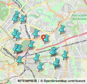 Mappa Via Silvio Negro, 00159 Roma RM, Italia (2.3655)