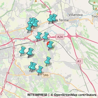 Mappa Via Catignano, 00132 Roma RM, Italia (4.21313)