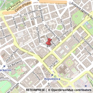 Mappa Via Antonio Salandra, 18, 00187 Roma, Roma (Lazio)
