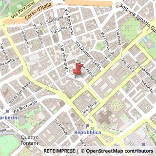 Mappa Via Antonio Salandra, 28, 00187 Roma, Roma (Lazio)