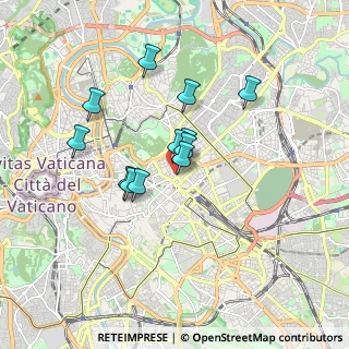 Mappa Via Antonio Salandra, 00187 Roma RM, Italia (1.42917)