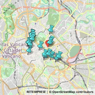 Mappa Via Antonio Salandra, 00187 Roma RM, Italia (1.42053)