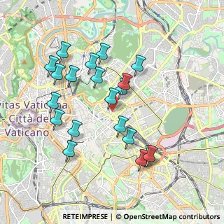 Mappa Via Antonio Salandra, 00187 Roma RM, Italia (1.9465)