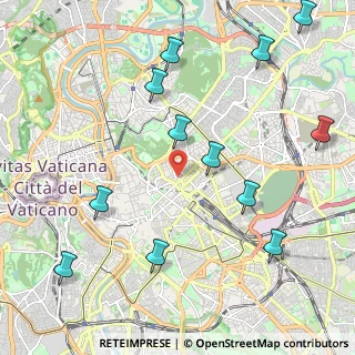 Mappa Via Antonio Salandra, 00187 Roma RM, Italia (2.68833)