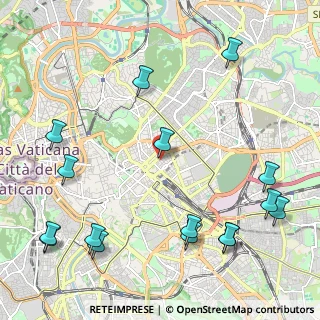 Mappa Via Montebello, 00185 Roma RM, Italia (3.0275)
