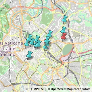 Mappa Via Montebello, 00185 Roma RM, Italia (1.37625)