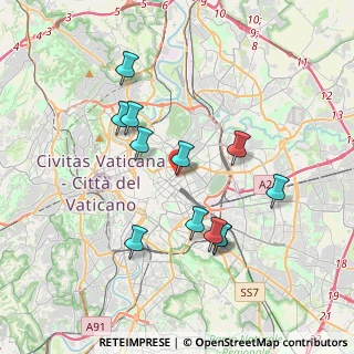Mappa Via Montebello, 00185 Roma RM, Italia (3.71417)