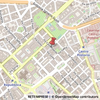 Mappa Via castelfidardo 64, 00185 Roma, Roma (Lazio)