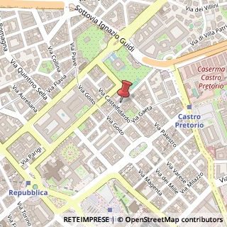 Mappa Via Montebello, 89, 00185 Roma, Roma (Lazio)