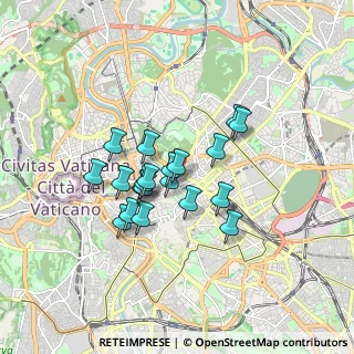 Mappa Via Liguria, 00187 Roma RM, Italia (1.3805)