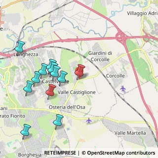 Mappa Via Cavuccio, 00132 Fosso di San Giuliano RM, Italia (2.35917)