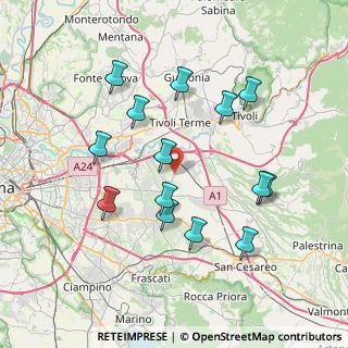 Mappa Via Cavuccio, 00132 Fosso di San Giuliano RM, Italia (7.825)