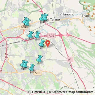 Mappa Via Cavuccio, 00132 Fosso di San Giuliano RM, Italia (4.68091)